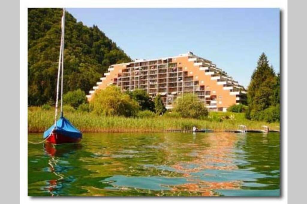 Seewohnung Ossiachersee Atemberaubendes Panorama Φίλλαχ Εξωτερικό φωτογραφία